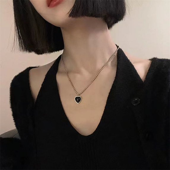 2024 Fashion Unisex Multilayer Hip Hop Long Chain Necklace For Women Men Jewelry Gifts Key Cross Pendant Necklace Accessories