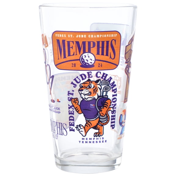 2024 FedEx St. Jude Championship 16oz. Scatter Pint-Glass