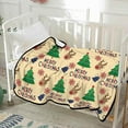 2024 Festival Theme Blanket Christmas Flannel Printed Blanket Nap