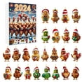 2024 Festive Flair Christmas Advent Calendar, Santa Hat wearing