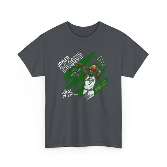 2024 Final Boston Jaylen Brown Cartoon basketball fan Unisex Cotton Tee