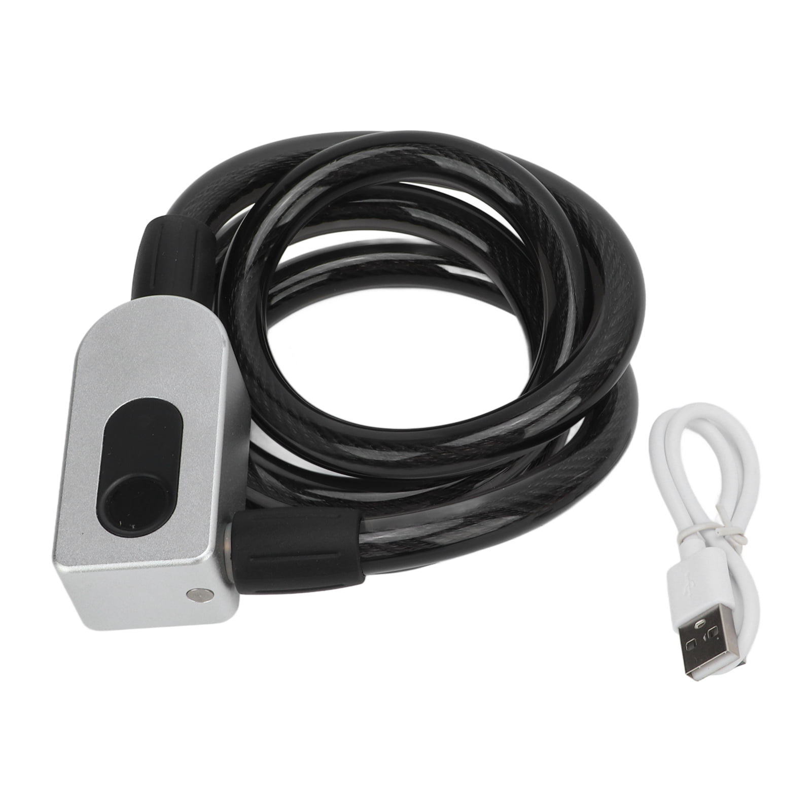 2024 Fingerprint Bike Lock Cable Anti Theft Keyless Bicycle Chain Lock