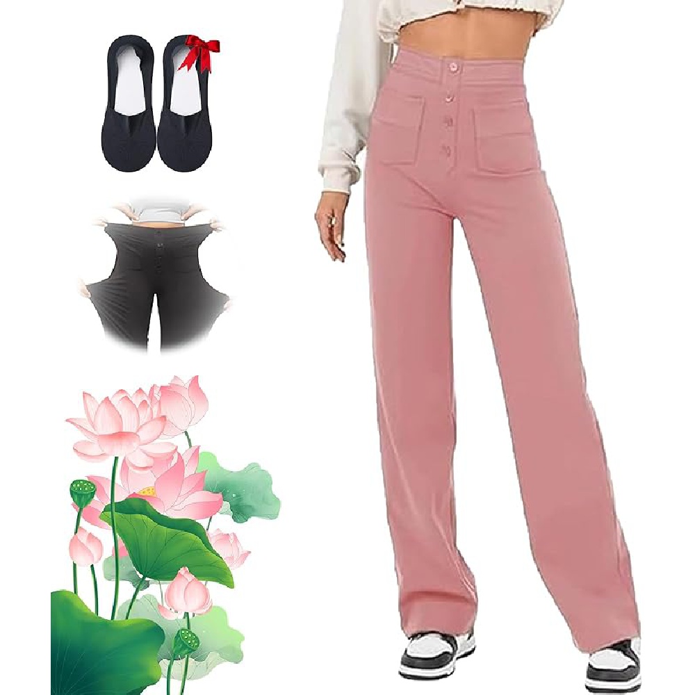 HIGH WAIST STRETCH PANTS