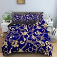 thumbnail image 1 of 2024 Floral Duvet Cover Flower Leaves King Bedding Set Spring Blossom Garden Comforter Cover Farmhouse Petals Botanical Quilt Cover, 1 of 7