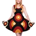 thumbnail image 1 of 2024 Flower Power Dress Retro 60s Trendy Dresses Sleeveless Street Fashion Print Skate Dress Summer Female Oversize Clothes, 1 of 7