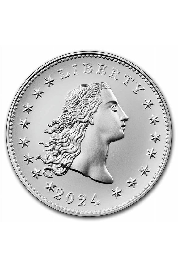 2024 Flowing Hair 230th Anniversary Silver Medal (Box & COA)