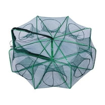 2024 Foldable Fishing Trap Kit Collapsible Crab Crawfish Net Aquatic Species Catcher