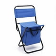 2024 Folding Chair Outdoor Camping Portable Folding Back Chair Fishing