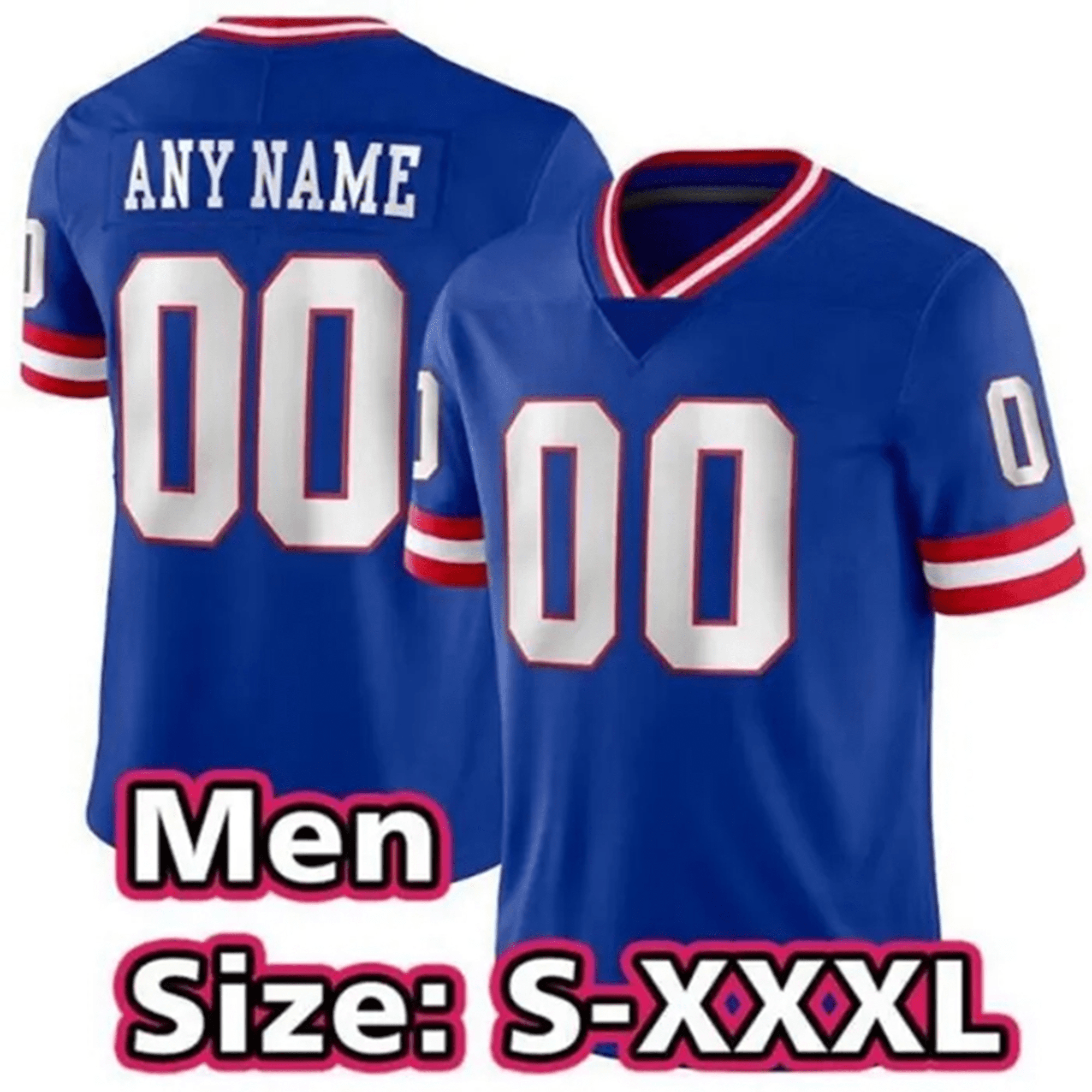 2024 Football Jersey Malik Nabers, Kayvon Thibodeaux, Brian Burns