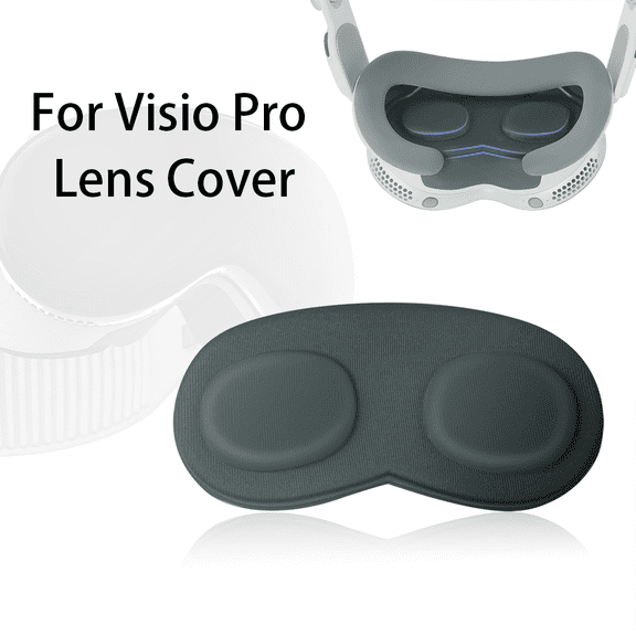 2024 For Vision Pro VR Lens Protective Cover with Comfortable Material Easy Lens Cloth Removal Compatible with Vision Pro Apple