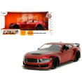 2024 Ford Mustang Dark Horse Candy Red with Gray Hood ‘Bigtime Muscle