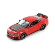2024 Ford Mustang Dark Horse Hardtop, Red - Kinsmart 5455D - 1/38 Scale Diecast Model Car