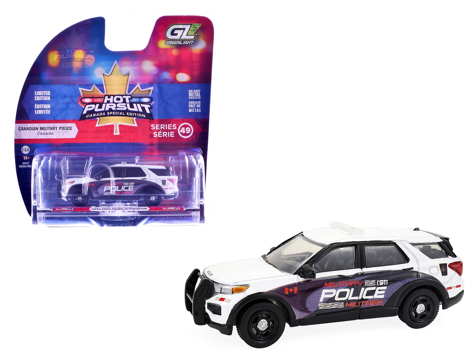Green light グリーンライト 1/64 カリフォルニア　警察署 GreenLight Collectibles Police Car Toys for Kids and Collectors