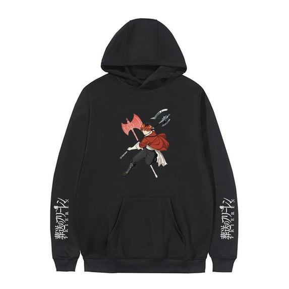 2024 Frieren Beyond Journey's End Hoodies Anime Merch Casual Hooded Sweatshirt Unisex Clothing