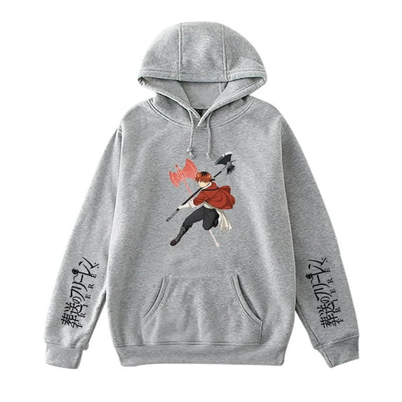 2024 Frieren Beyond Journey's End Hoodies Anime Merch Casual Hooded Sweatshirt Unisex Clothing