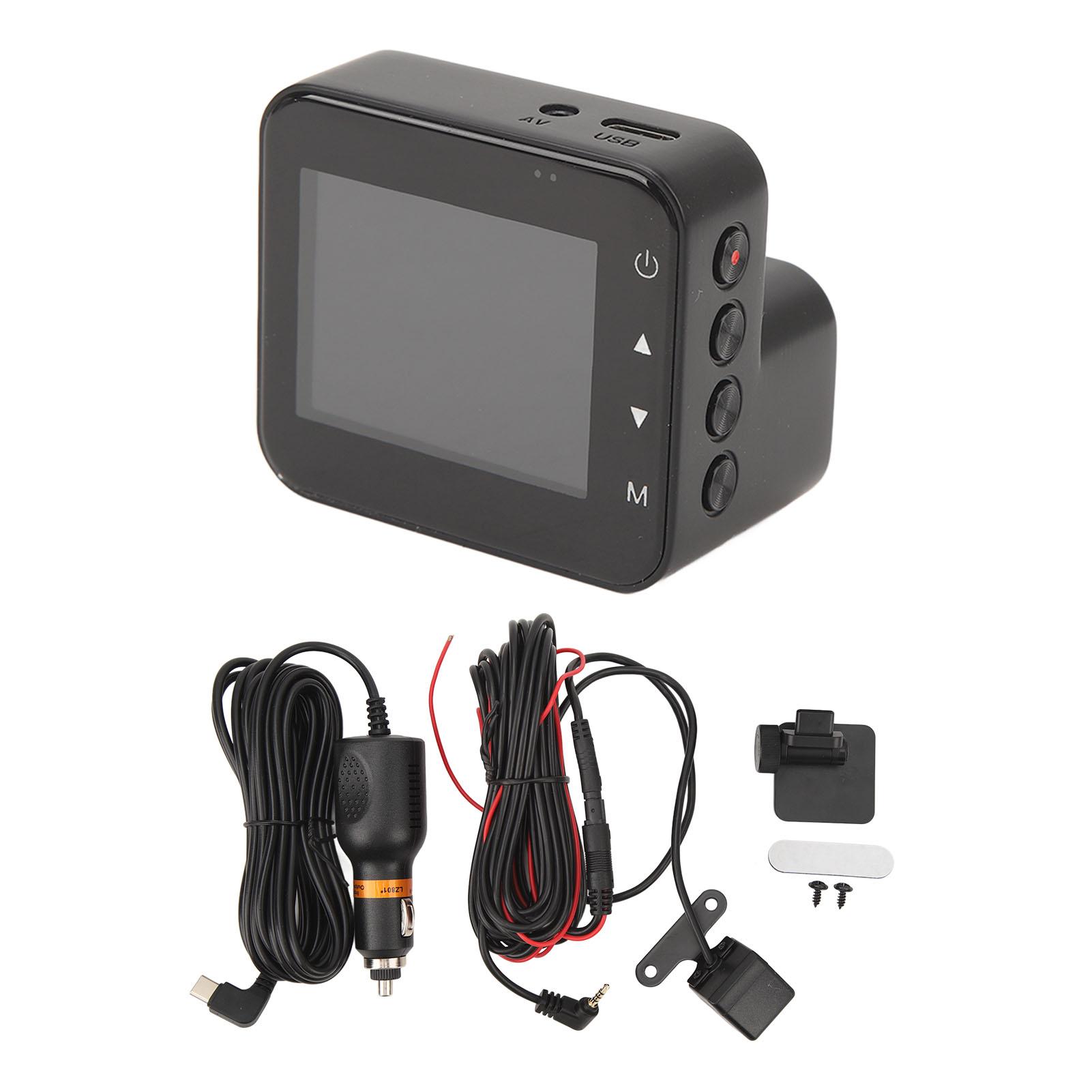 2024 Front and Rear Dash Cam HD Night Vision Gravity Sensing 150mAh