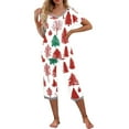 2024 Funny Christmas 2PC Loungewear Womens Matching Xmas Lounge Sets