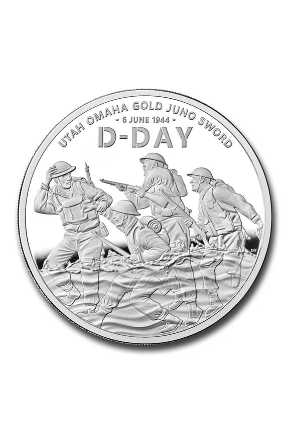 2024 GB 1 oz Silver 2 Proof 80th Anniversary D-Day