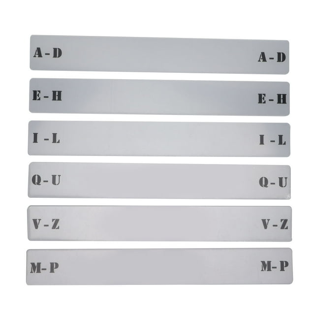 2024 GKR34B Vinyl Record Divider Card AZ Horizontal Label Record