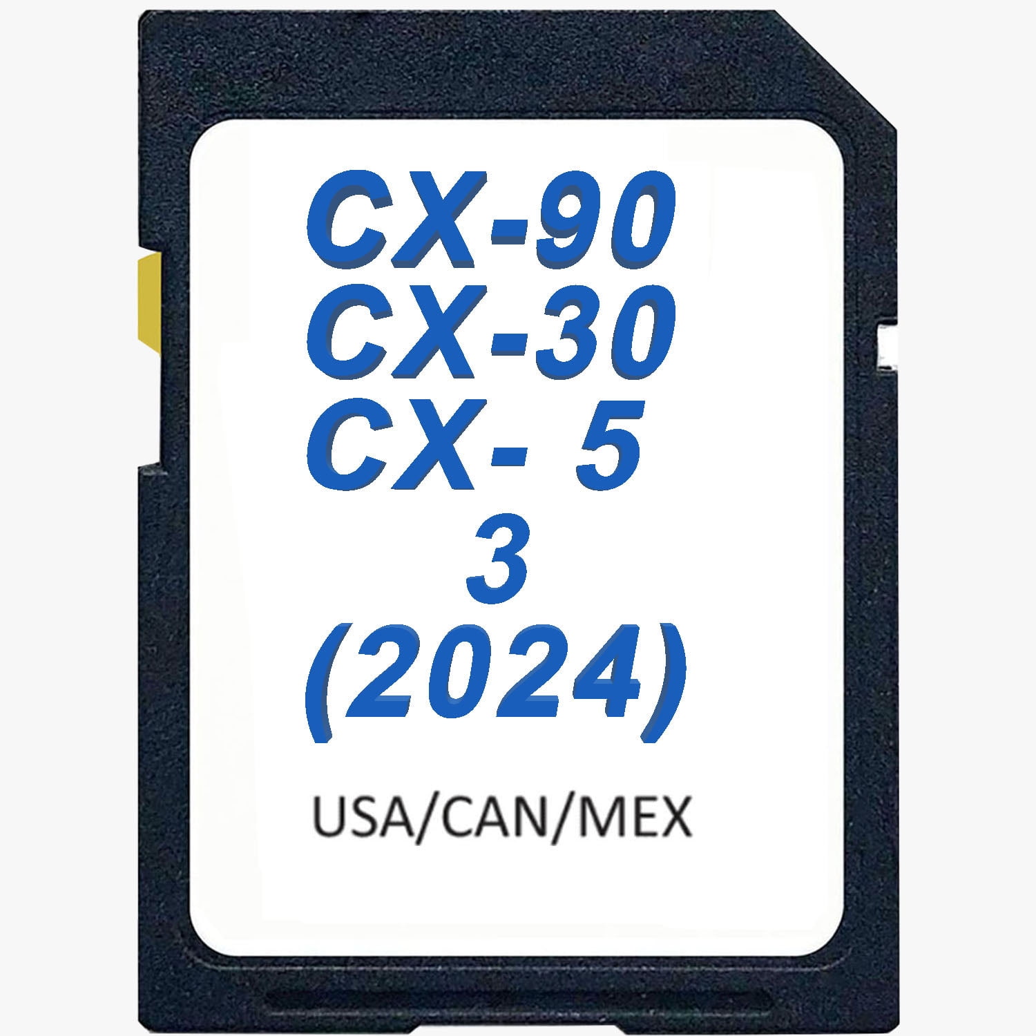 2024 GPS Navigation SD Card KMV666EZ1 Fits CX-90 CX-5 Cx-9 Cx-30 3 USA / Canada / Mexico