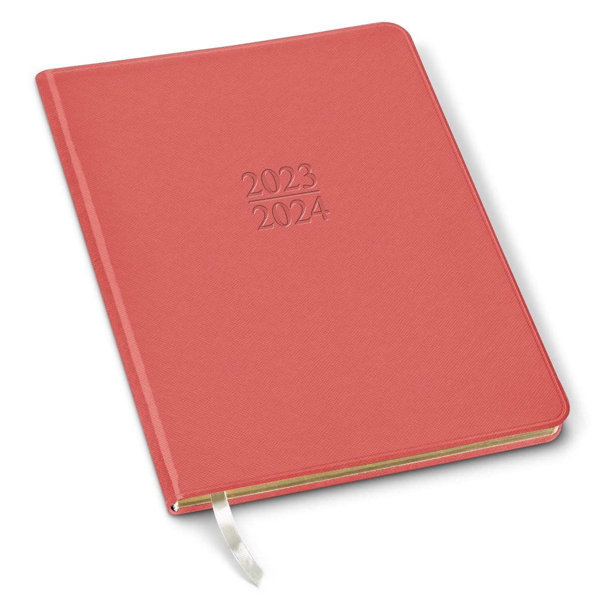 2024 Gallery Leather Academic Planner Key West Salmon 9x7