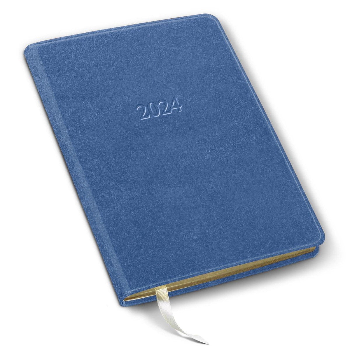 2024 Gallery Leather Desk Weekly Planner Acadia Hydrangea 8x5.5