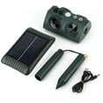 2024 Garden Solar Ultrasonic Vibration Buzzer Animal Repeller Yard