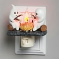 2024 Ghost Campfire Flickering Nightlight2 Ghosts Roasting
