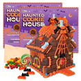 2024 Gingerbread Haunted Cookie House Kit, Assorted Hard Candies