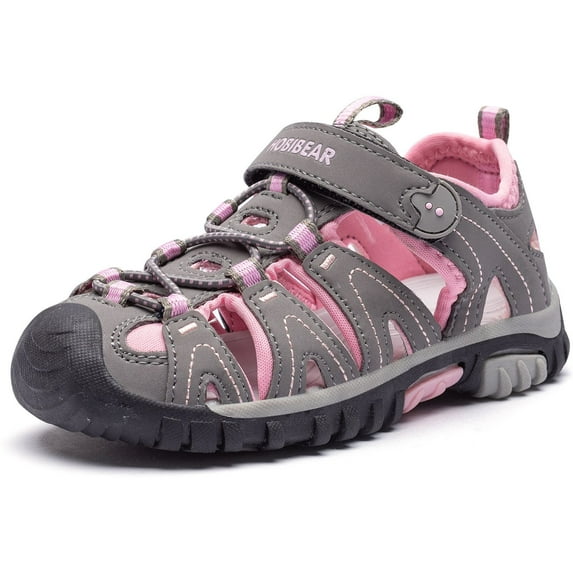 2024 Girls Closed Toe Sandals Summer Water Shoes(Toddler/Little Kid)