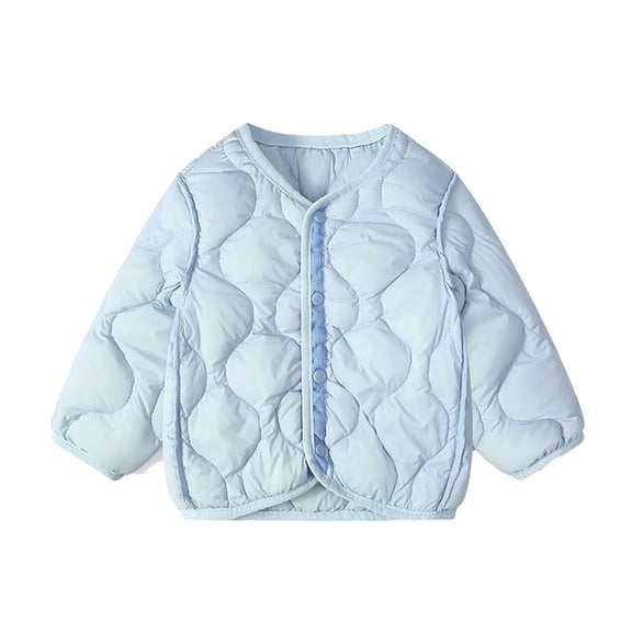 2024 Girls Down Jacket - Children's Inner Bladder Design Korean Style White Eiderdown Coat for Baby Boys and Girls Stylish and Warm Outerwear
