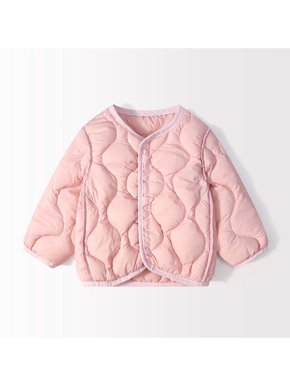 2024 Girls Down Jacket with Removable Inner Bladder for Toddler Kids Korean Version White Eiderdown Winter Coat