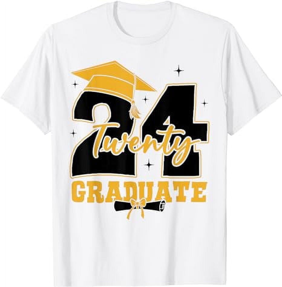 2024 Graduate Class of 2024 Senior High School Graduation T-Shirt ...