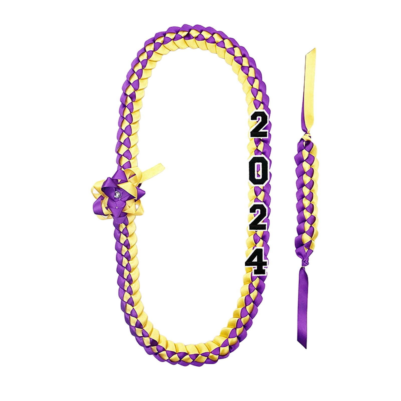 2024 Graduate Lei With Multiple School Color Options Graduation Leis 39