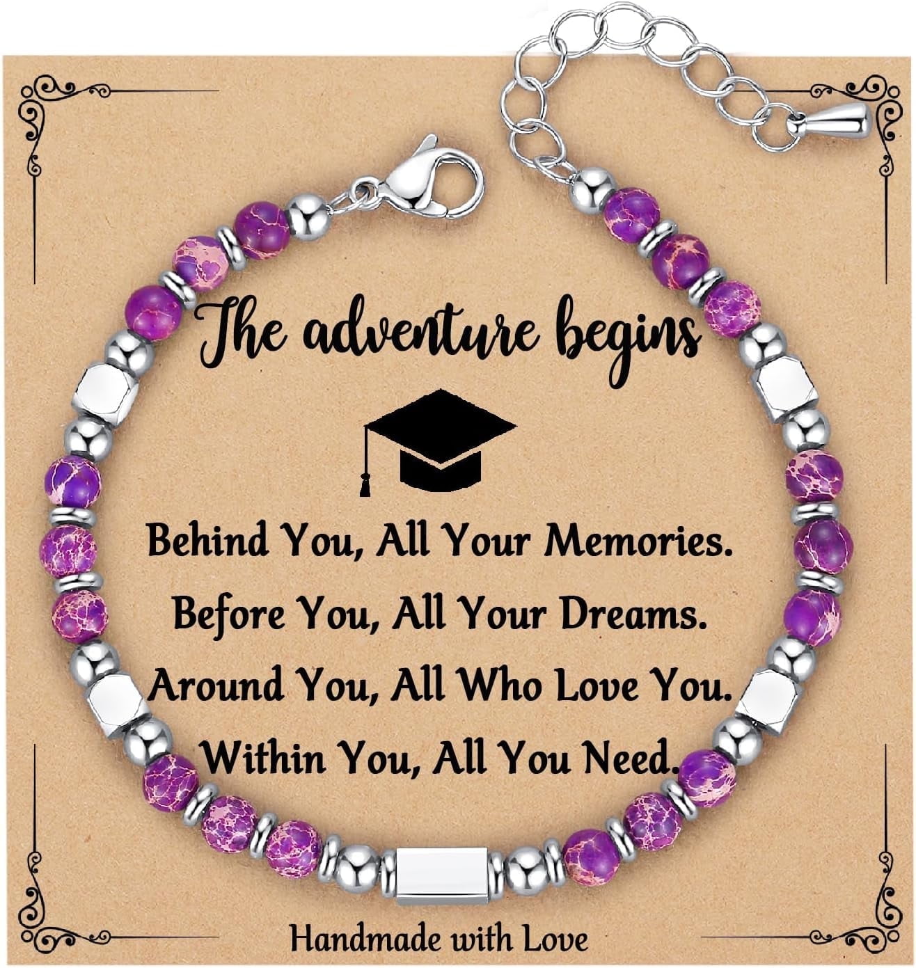 2025 Graduation Gifts for Her Women, Tiny Gemstone Graduation