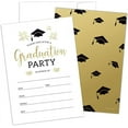 2024 Graduation Party Invitations with Envelopes Set of 25 High