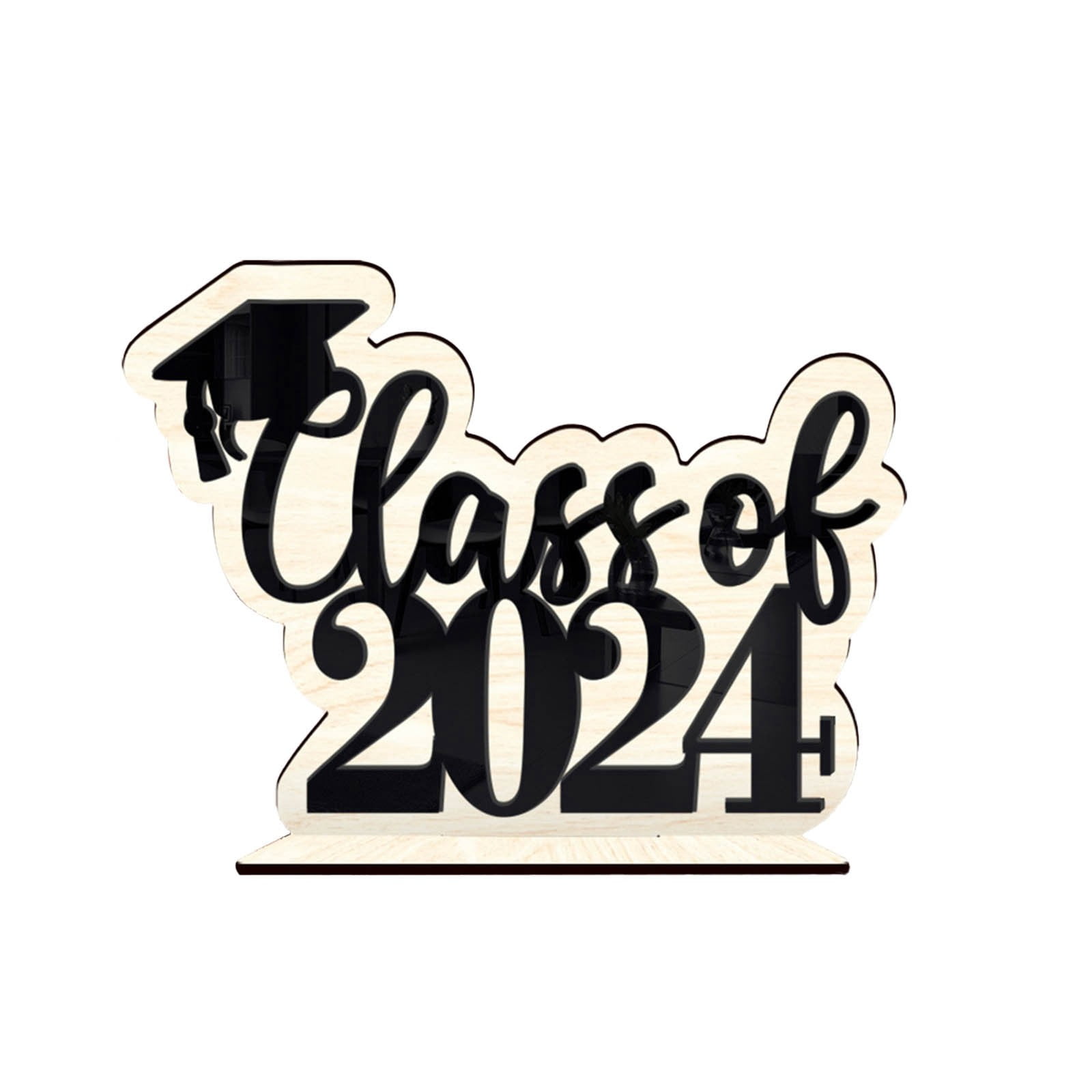 2024 Graduation Season Wooden Decoration Festival Home Decoration