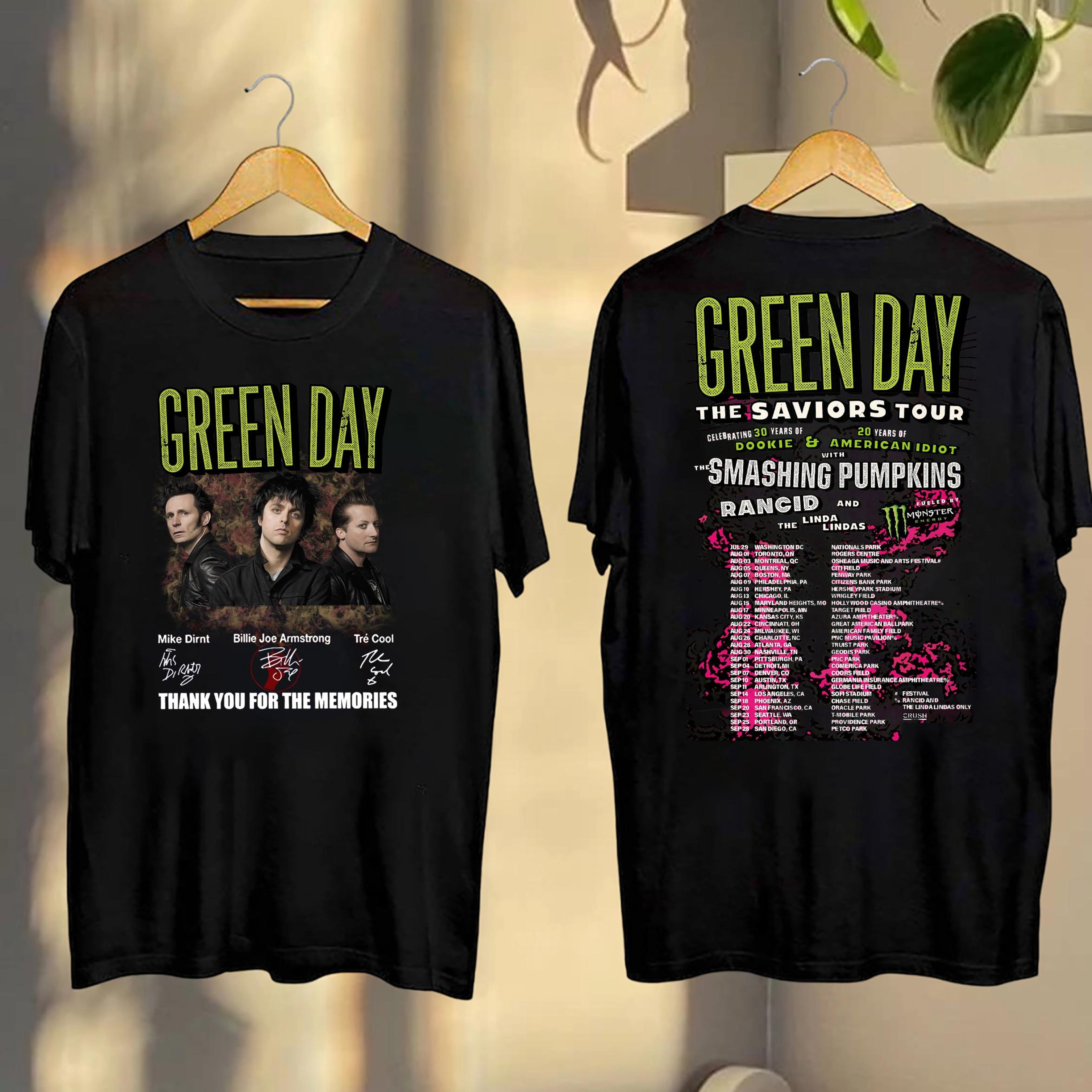 GREEN DAY グリーンデイSaviors tour限定バンドT 日本未発売 【公式通販】