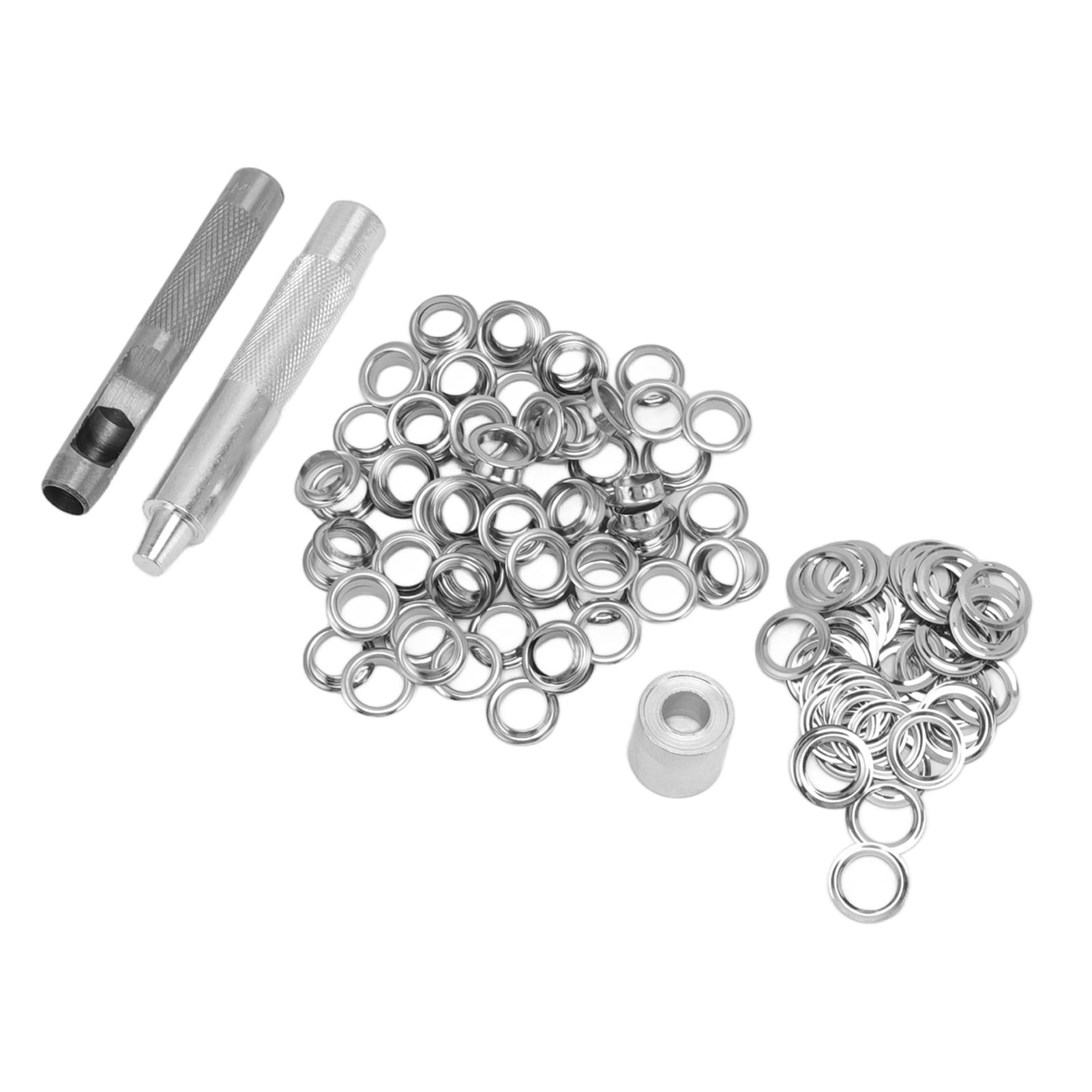 2024 Grommet Tool Kit 100 Set Grommet Eyelets with Setting Tools Hole