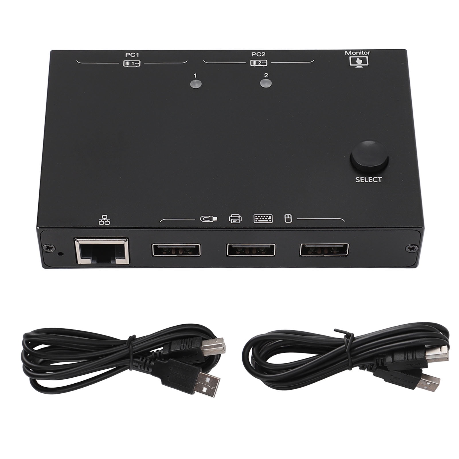 2024 HD Multimedia Interface KVM Switch with Ethernet 2 Port 4K 60Hz ...