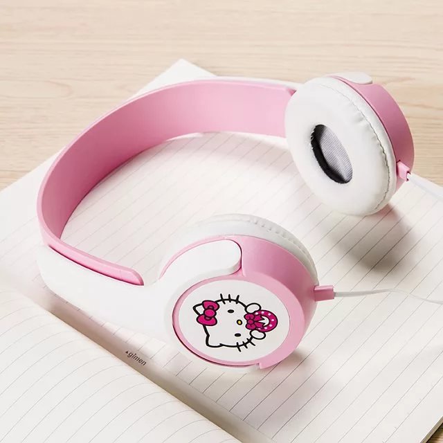2024 HOT New Hello Kitty Headset Sanrio Headwear Cartoon Creative Cute