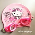 2024 HOT TOP New Kawaii Sanrio HelloKitty Swimming Cap Cute Anime