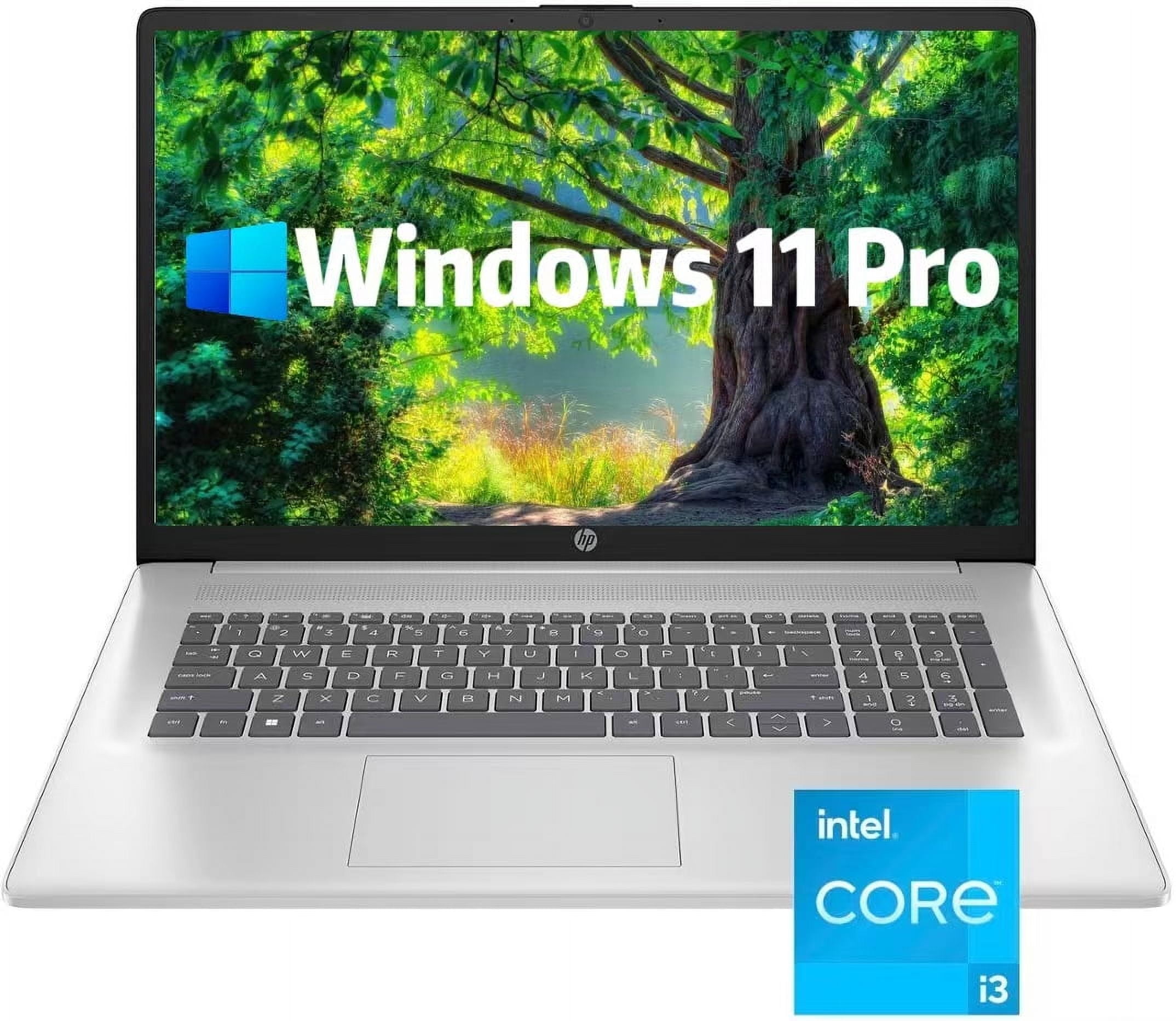 2024 HP Newest 17.3" FHD Laptop,Intel Core i3-1215U, 16GB RAM, 1TB SSD, Webcam, HDMI, Bluetooth, Wi-Fi,Windows 11 Pro in S ModeSilver
