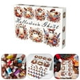 2024 Halloween Christmas Advent Calendar Christmas Resin Sculpture