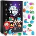 2024 Halloween Christmas Dinosaur Eggs Advent Calendar Kids 24 pcs