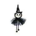 thumbnail image 1 of 2024 Halloween Decorations,Halloween Hanging Ghosts Decoration, Halloween White Hanging Ghost, Halloween Decorations Outdoor Scary,Halloween Venue Layout Props Gauze Skirt Bell Pendant Witch Pendant, 1 of 2