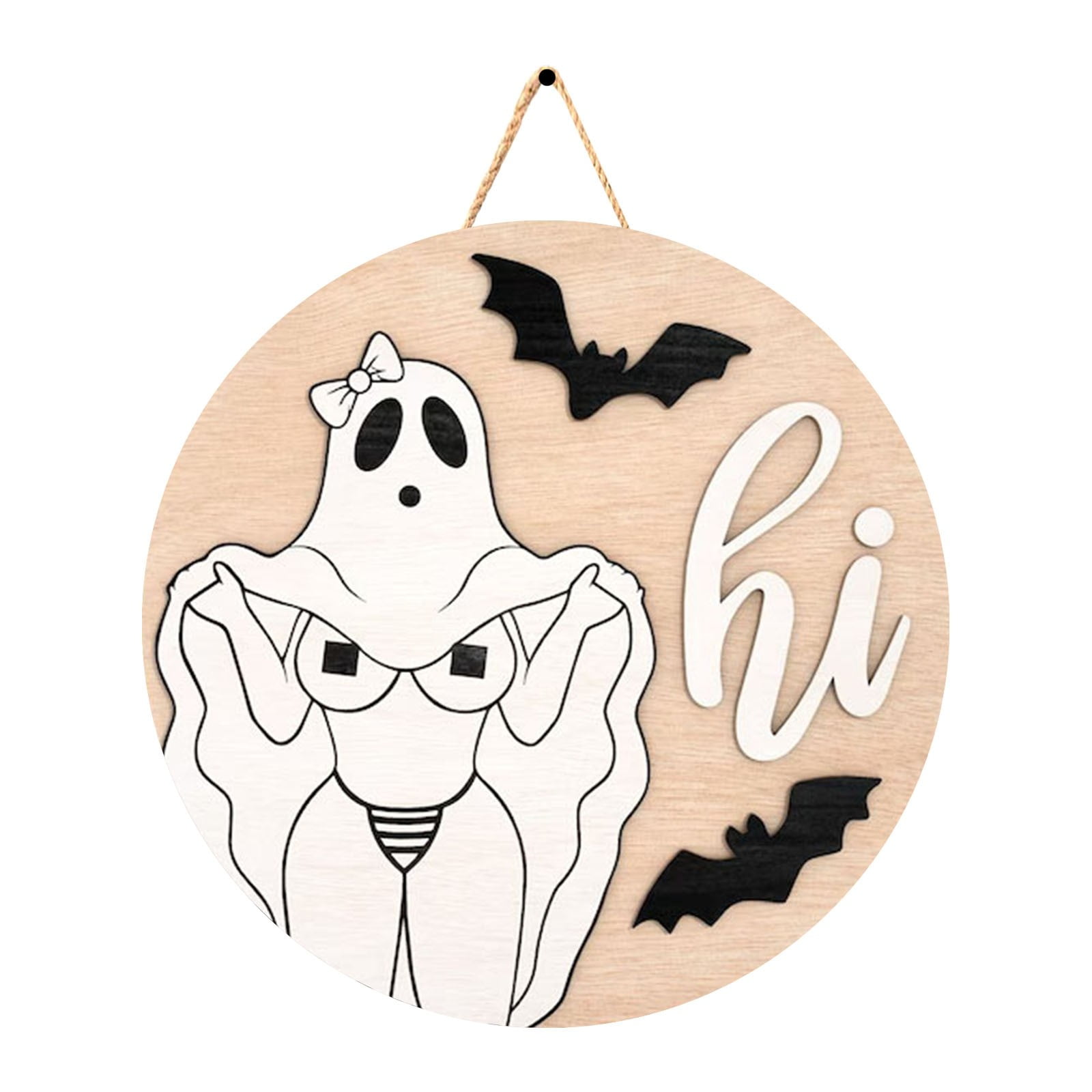 2024 Halloween Decorations Outdoor Halloween Door Sign Fall Outdoor
