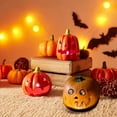 2024 Decorations Resin Crafts Eyed Slanted Pumpkin Decoration Decor