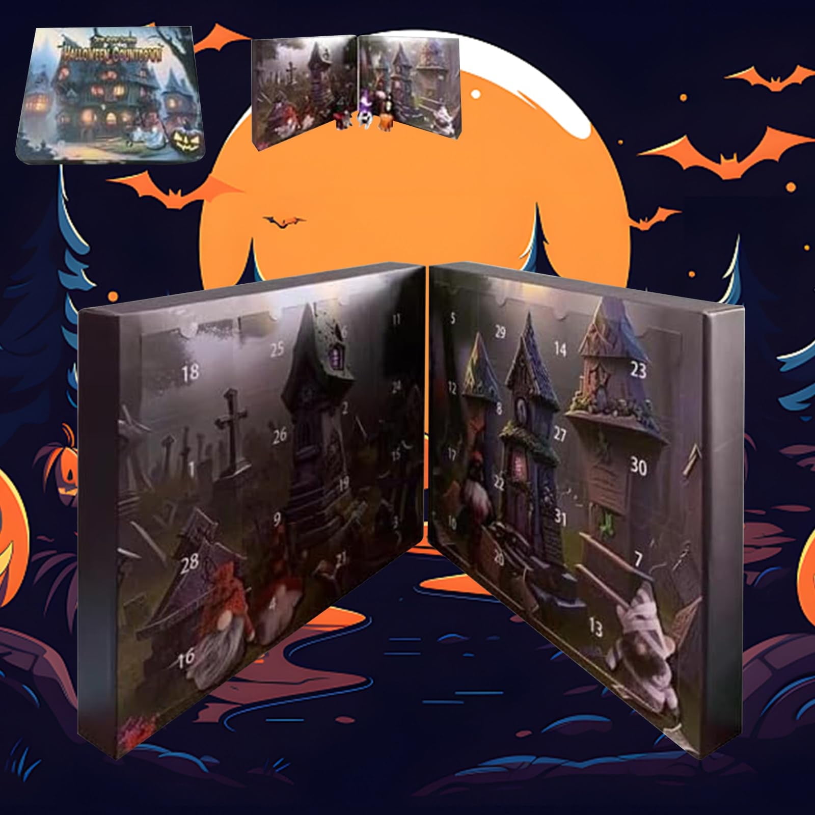 2024 Halloween Gnome Advent Calendar, Halloween Advent Calendar 2024