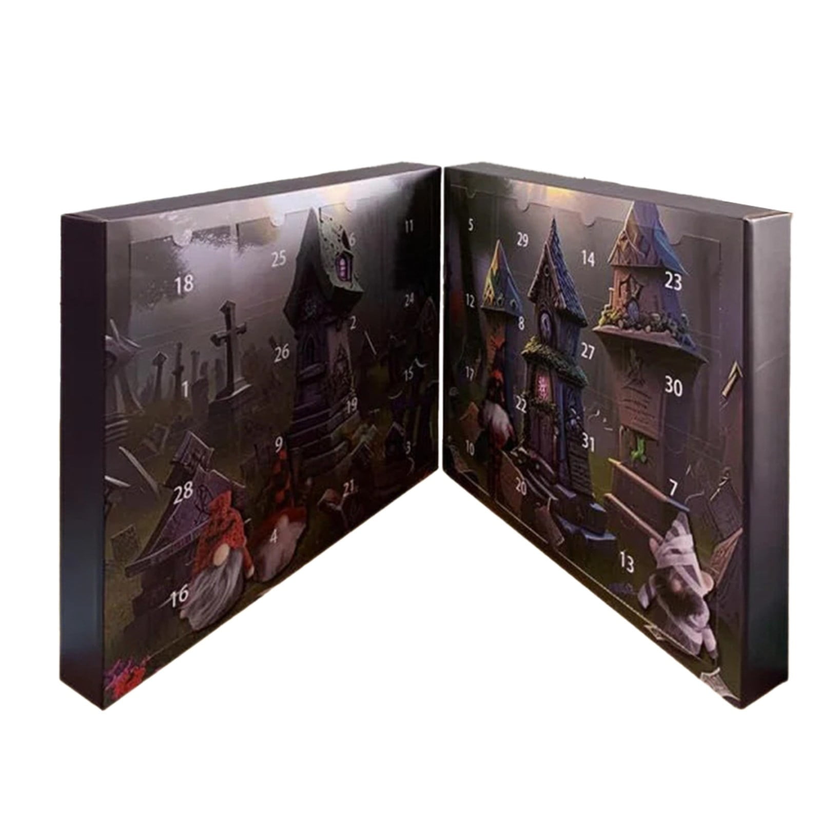 CAKVIICA 2024 Halloween Gnome Advent Calendar Halloween Advent Calendar